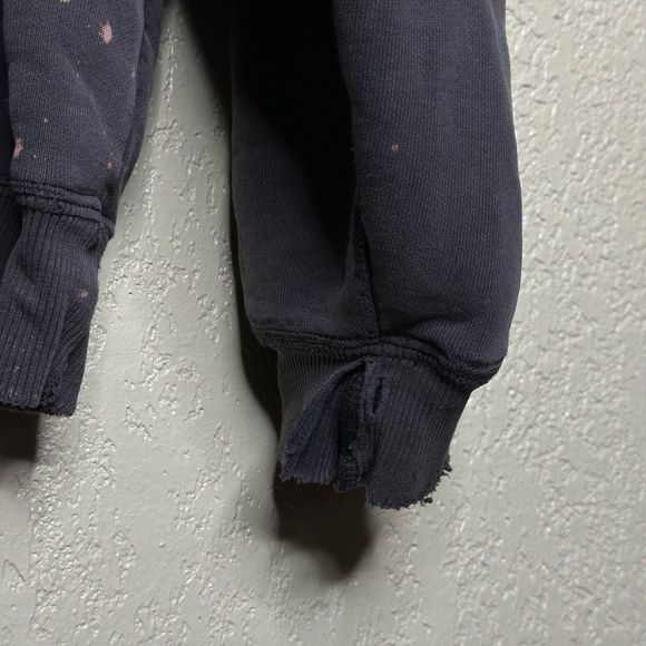 VTG Thrashed Carhartt Hoodie Sun Faded Stitch Logo Size 2XL - Picture 8 of 8